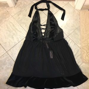 Sophie Theallet black sexy chemise, 18 / 20, NWT